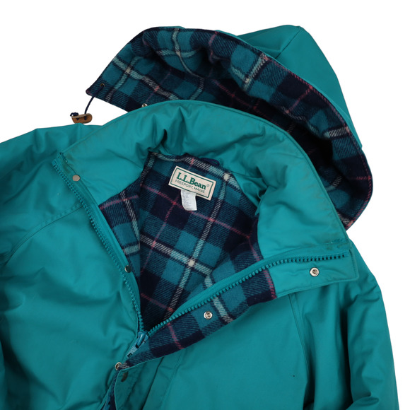 Vintage L.L.Bean Long Wool Lined Heavy Coat - Picture 4 of 6